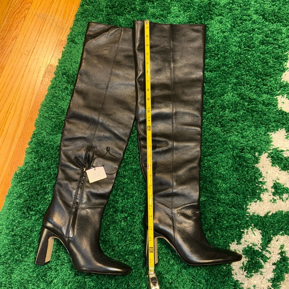 Zara thigh high boots